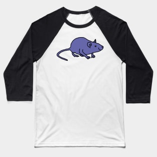 Very Peri Periwinkle Blue Rat Color of the Year 2022 Baseball T-Shirt